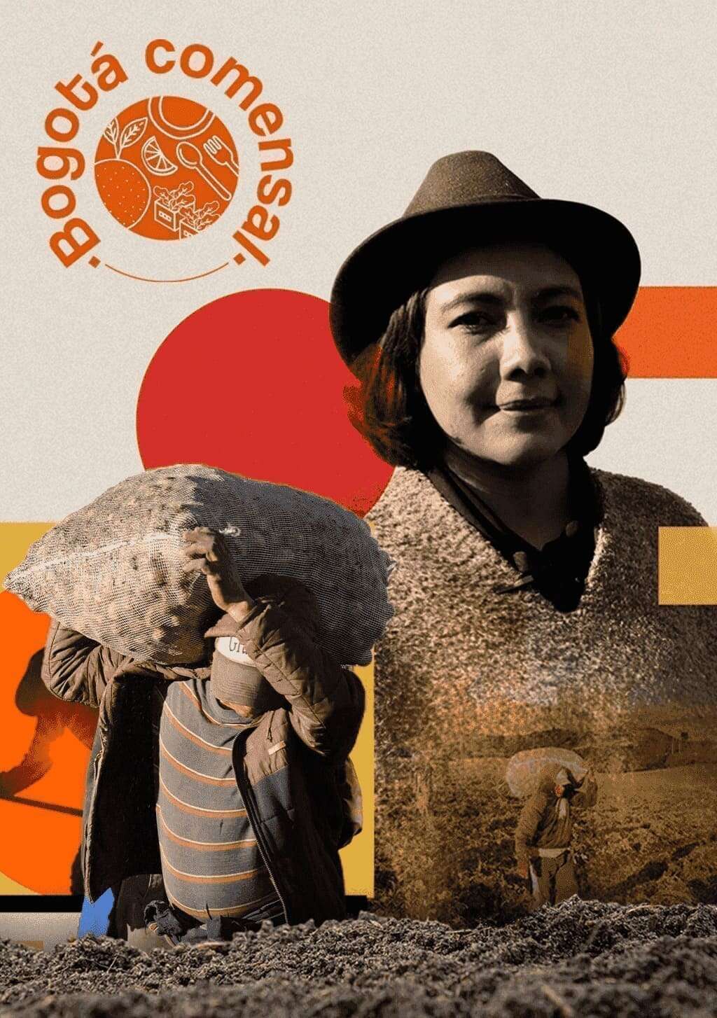 Póster Bogotá Comensal