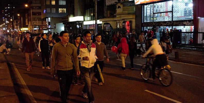 Conozca los cierres viales y desvíos por la ciclovía nocturna para este jueves 4 de agosto Ciclovía Nocturna