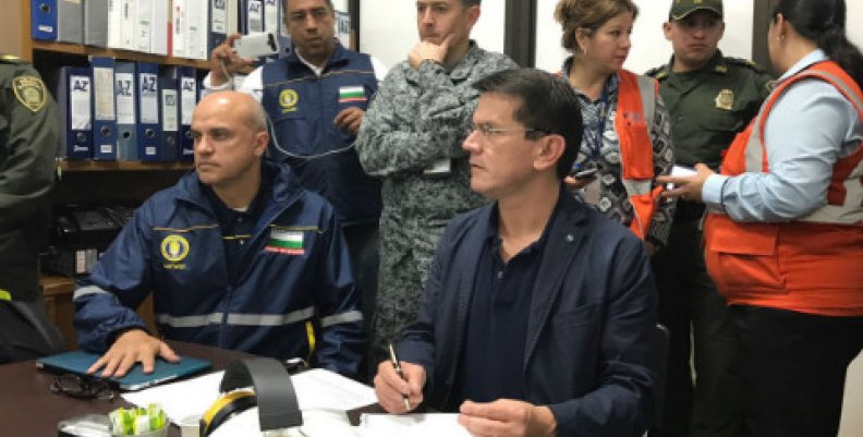 Imagen tomada del Twitter de la Aeronáutica Civil Imagen tomada del Twitter de la Aeronáutica Civil