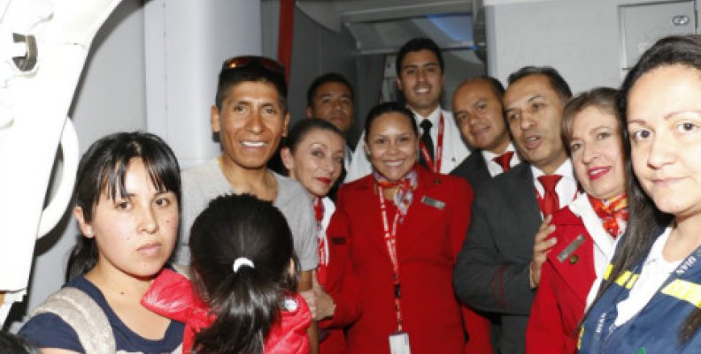 Imagen tomada del Twitter de @avianca Imagen tomada del Twitter de @avianca