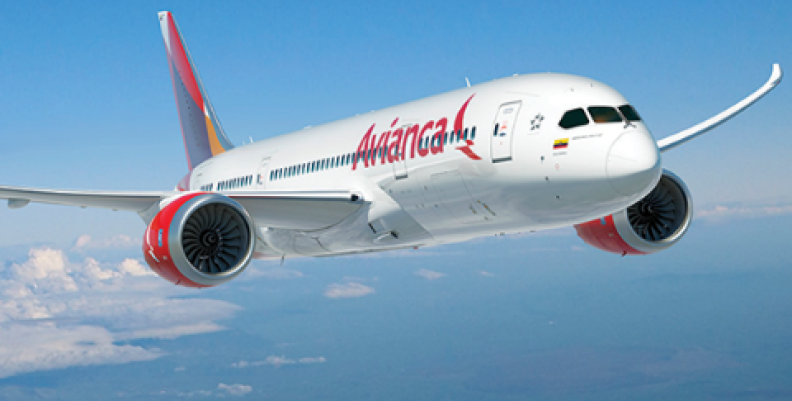 Imagen tomada del Facebook de Avianca Imagen tomada del Facebook de Avianca