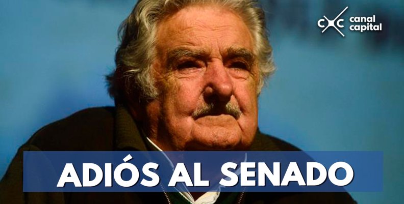 Pepe Mujica anuncia su retiro como senador Pepe Mujica anuncia su retiro como senador