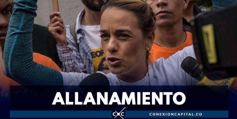 Lilian Tintori denuncia que fuerza pública allanó su casa en Caracas Lilian Tintori denuncia que fuerza pública allanó su casa en Caracas