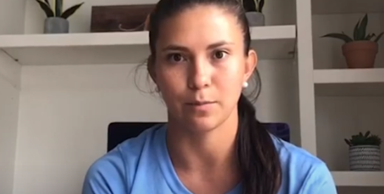 Futbolista, Angie Castañeda. Futbolista, Angie Castañeda.