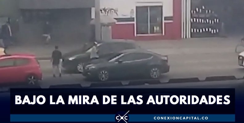 EN VIDEO: así roban a vehículos en el canal de los Comuneros EN VIDEO: así roban a vehículos en el canal de los Comuneros