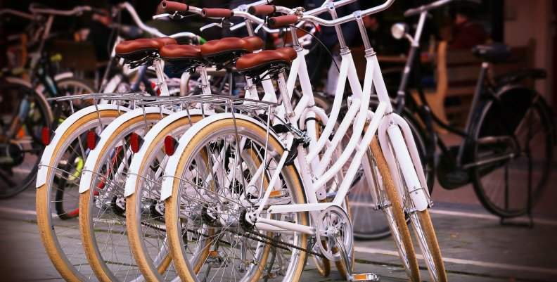 Exhibición de bicicletas. Exhibición de bicicletas.