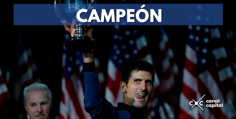 Djokovic ganó el Abierto de los EEUU con triunfo frente a Del Potro Djokovic ganó el Abierto de los EEUU con triunfo frente a Del Potro