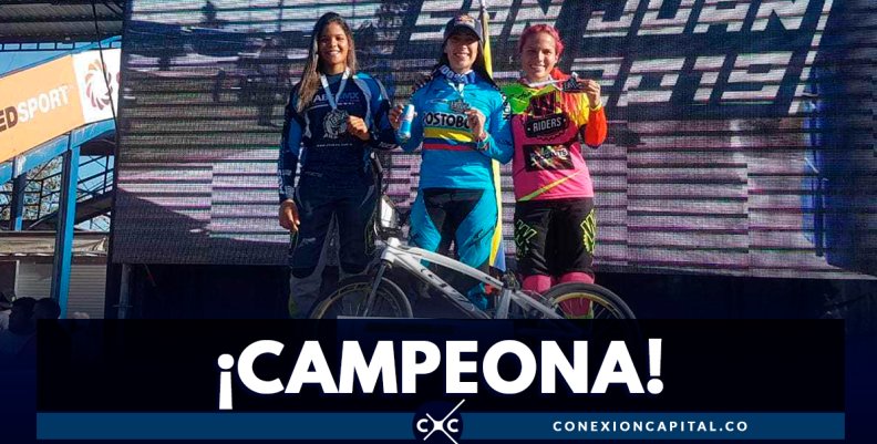 Mariana Pajón conquistó la Copa Sudamericana de BMX en Argentina Mariana Pajón conquistó la Copa Sudamericana de BMX en Argentina