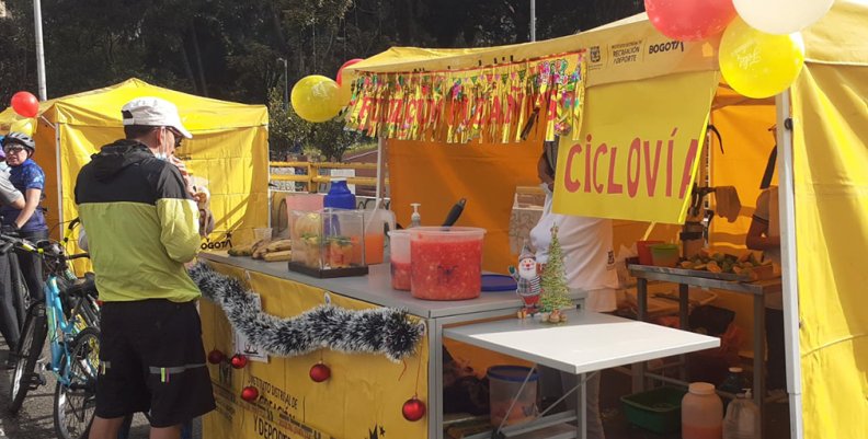 Puestos de Trabajo en la Ciclovía de Bogotá Puestos de Trabajo en la Ciclovía de Bogotá