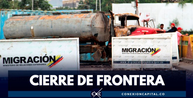 Prolongan restricción de paso en la frontera con Venezuela por 24 horas más Prolongan restricción de paso en la frontera con Venezuela por 24 horas más