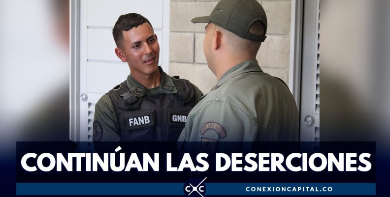 Más de 400 miembros han desertado de las Fuerzas Armadas de Venezuela Más de 400 miembros han desertado de las Fuerzas Armadas de Venezuela