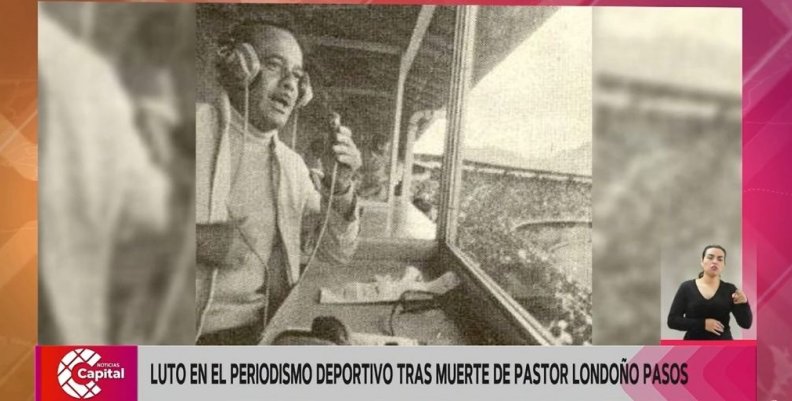 Luto en el periodismo deportivo tras la muerte de Pastor Londoño Luto en el periodismo deportivo tras la muerte de Pastor Londoño
