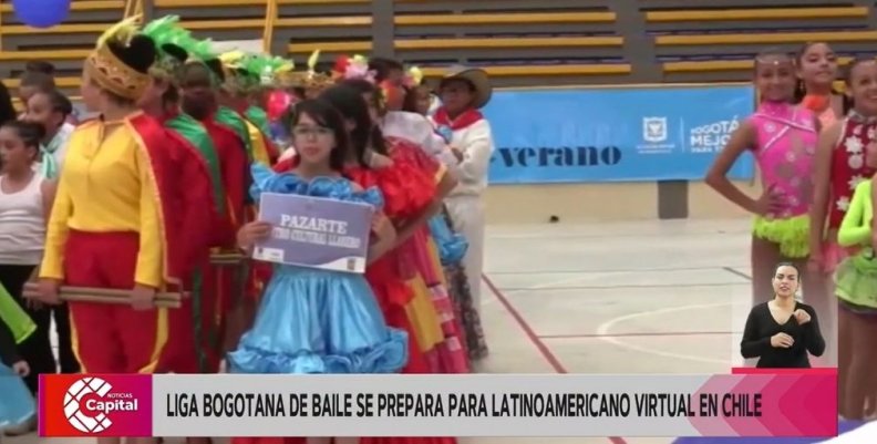 Liga de Baile de Bogotá se prepara para la competencia Liga de Baile de Bogotá se prepara para la competencia