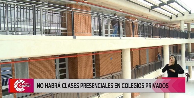 Colegios privados de Bogotá continuarán en clases no presenciales Colegios privados de Bogotá continuarán en clases no presenciales