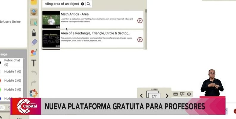 Disponible nueva plataforma gratuita para profesores Disponible nueva plataforma gratuita para profesores
