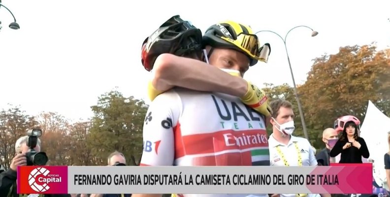 Fernando Gaviria disputará la camiseta ciclocamino del Giro de Italia Fernando Gaviria disputará la camiseta ciclocamino del Giro de Italia