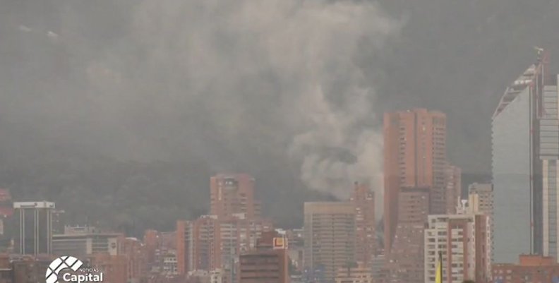 Bomberos controlaron quema de residuos este 7 de octubre Bomberos controlaron quema de residuos este 7 de octubre