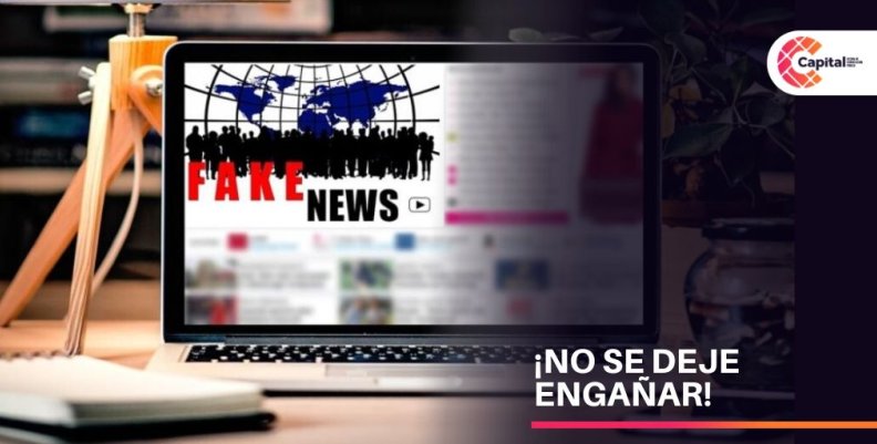 No caiga en noticias falsas No caiga en noticias falsas