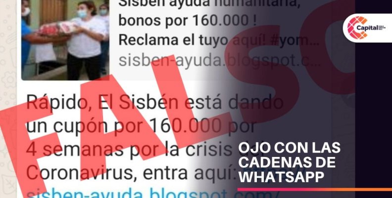 Cadenas de WhatsApp con información falsa Cadenas de WhatsApp con información falsa