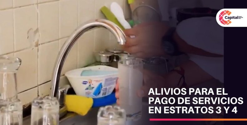 Alivios en pagos de servicios públicos en estratos 3 y 4 Alivios en pagos de servicios públicos en estratos 3 y 4