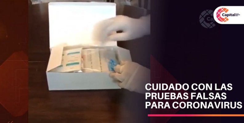 Cuidado con pruebas falsas de COVID-19 Cuidado con pruebas falsas de COVID-19