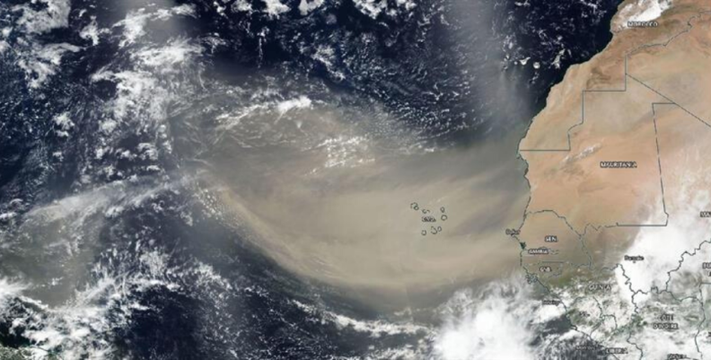 Polvo del Sahara Polvo del Sahara