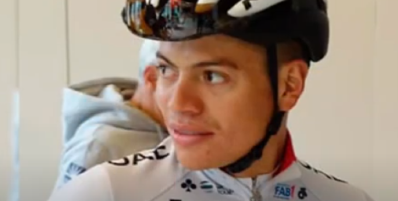 Cristian Muñoz, ciclista colombiano. Cristian Muñoz, ciclista colombiano.