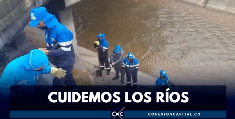 Jornada de limpieza en el río Fucha en el Día Mundial del Agua Jornada de limpieza en el río Fucha en el Día Mundial del Agua