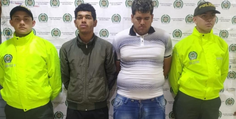 Captura de Alias ‘Alfredito’ y alias ‘El Capi’ Captura de Alias ‘Alfredito’ y alias ‘El Capi’