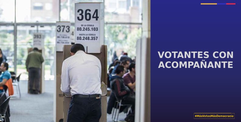 ¿Quién puede llevar acompañante al cubículo de votación? ¿Quién puede llevar acompañante al cubículo de votación?