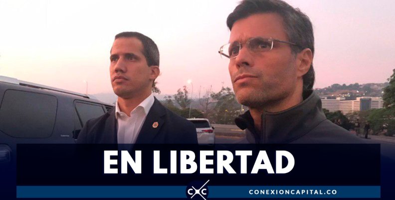 Militares venezolanos liberan a Leopoldo López y junto a Guaidó llaman a la Operación Libertad Militares venezolanos liberan a Leopoldo López y junto a Guaidó llaman a la Operación Libertad