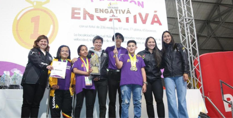 Engativá, campeón de los primeros Juegos Distritales de la Juventud Engativá, campeón de los primeros Juegos Distritales de la Juventud