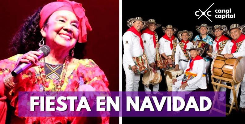 Totó la momposina y los Gaiteros de San Jacinto celebran la Navidad en Bogotá Totó la momposina y los Gaiteros de San Jacinto celebran la Navidad en Bogotá