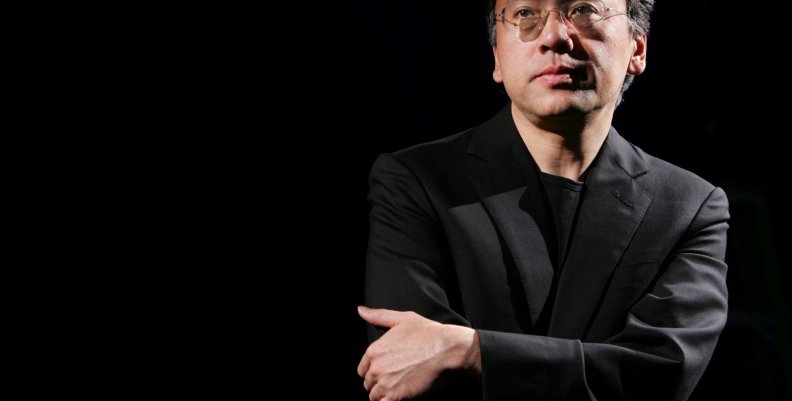 FILE PHOTO: Author Kazuo Ishiguro photographed during an interview with Reuters in New York FILE PHOTO: Author Kazuo Ishiguro photographed during an interview with Reuters in New York