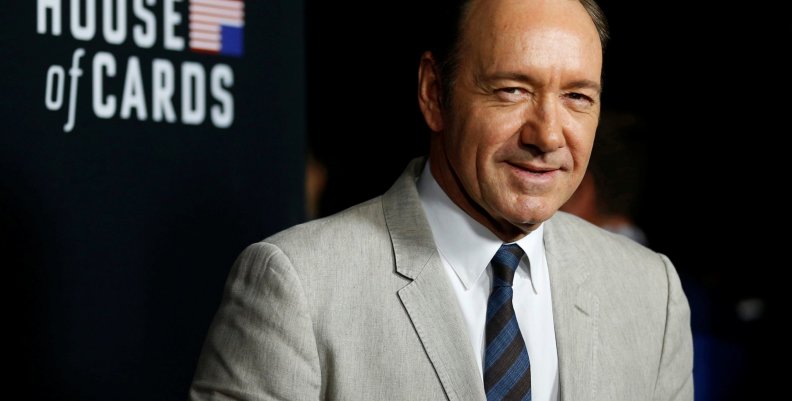 FILE PHOTO: Cast member Spacey poses at the premiere for the second season of the television series "House of Cards" at the Directors Guild of America in Los Angeles FILE PHOTO: Cast member Spacey poses at the premiere for the second season of the television series "House of Cards" at the Directors Guild of America in Los Angeles