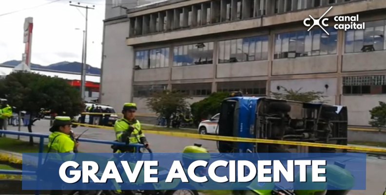 Fuerte choque en el occidente de Bogotá, deja una víctima fatal Fuerte choque en el occidente de Bogotá, deja una víctima fatal