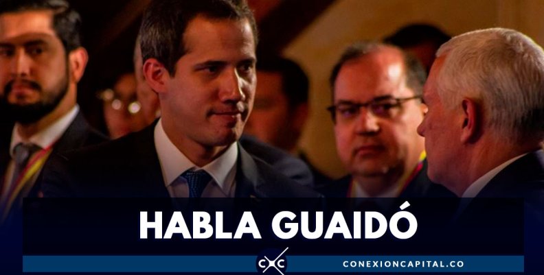 Juan Guaidó asegura que podría ser capturado Juan Guaidó asegura que podría ser capturado
