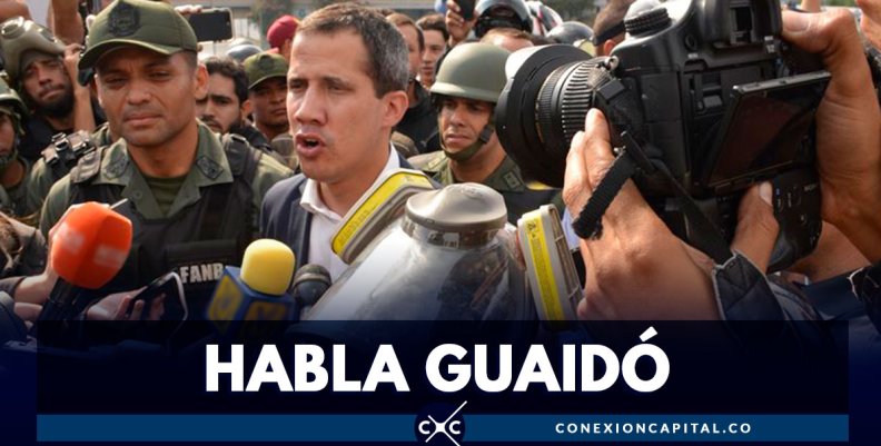 “Vamos a resistir pidiendo a los militares que se incorporen a esta lucha por Venezuela”: Guaidó “Vamos a resistir pidiendo a los militares que se incorporen a esta lucha por Venezuela”: Guaidó