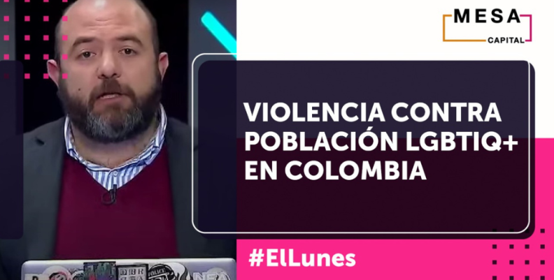 Santiago Rivas habló sobre la violencia a la población LGBTIQ+ en Colombia Santiago Rivas habló sobre la violencia a la población LGBTIQ+ en Colombia