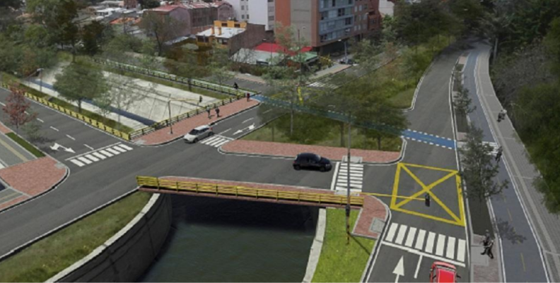 obras del IDU. obras del IDU.