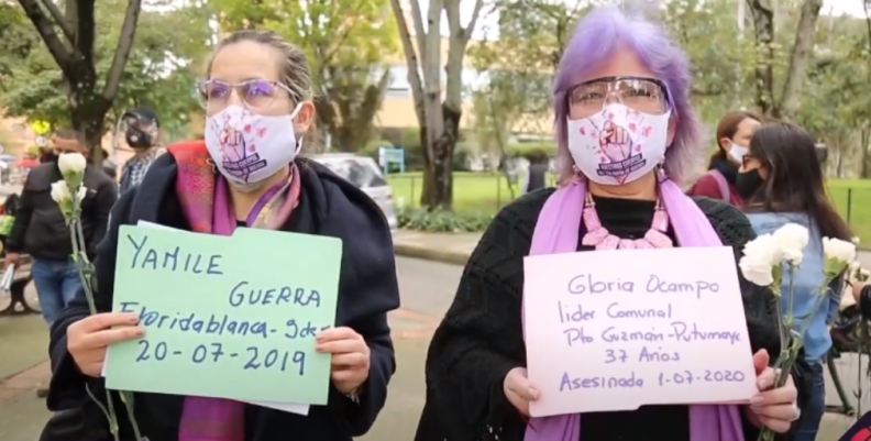 Líderes sociales asesinados Líderes sociales asesinados