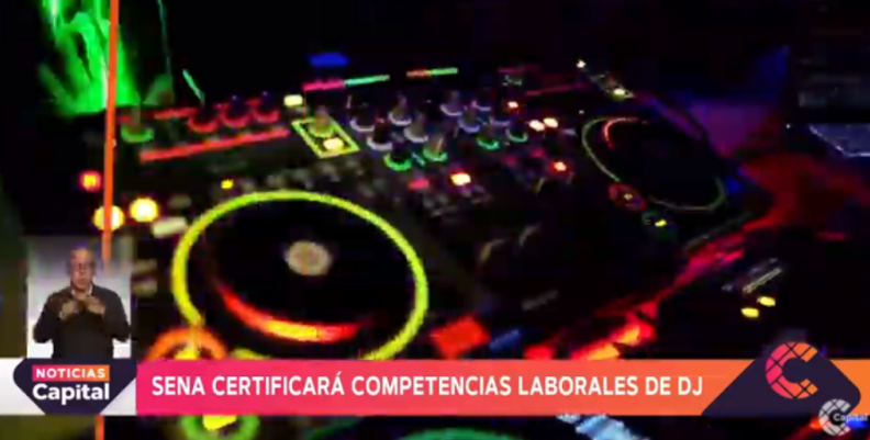 Certificación a DJ. Certificación a DJ.