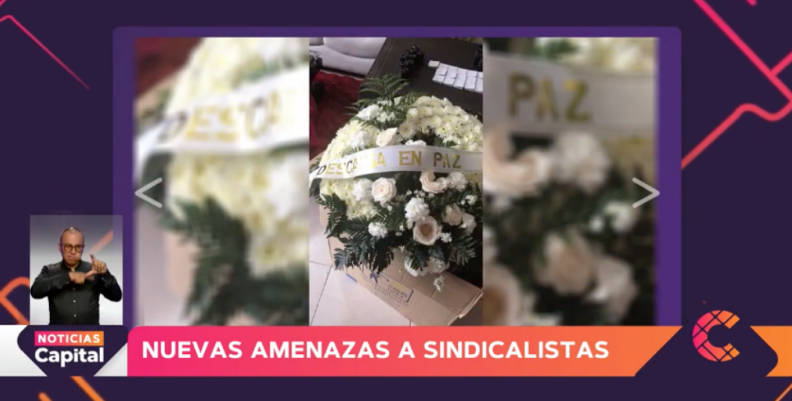 Amenazas contra líderes sindicales Amenazas contra líderes sindicales
