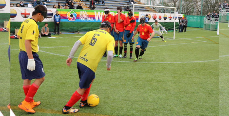 Fútbol para ciegos Fútbol para ciegos