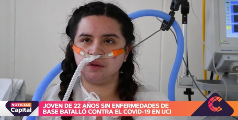 Joven de 22 años sin enfermedades batalló contra COVID-19 Joven de 22 años sin enfermedades batalló contra COVID-19