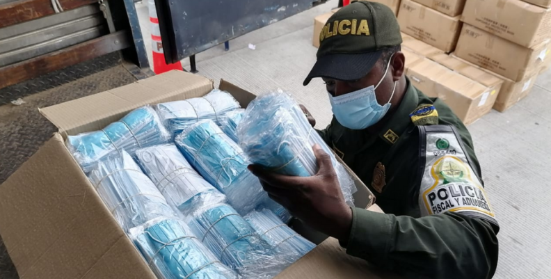 Tapabocas de contrabando Tapabocas de contrabando