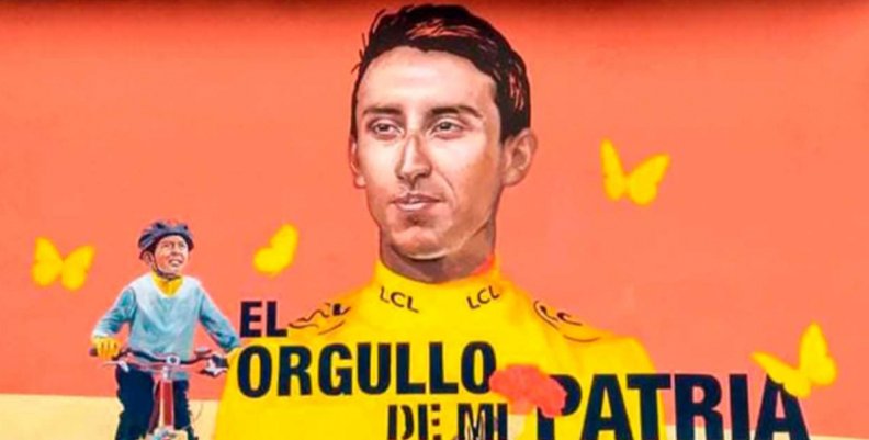 Julian Esteban Gómez Torres - Mural Egan Bernal Julian Esteban Gómez Torres - Mural Egan Bernal