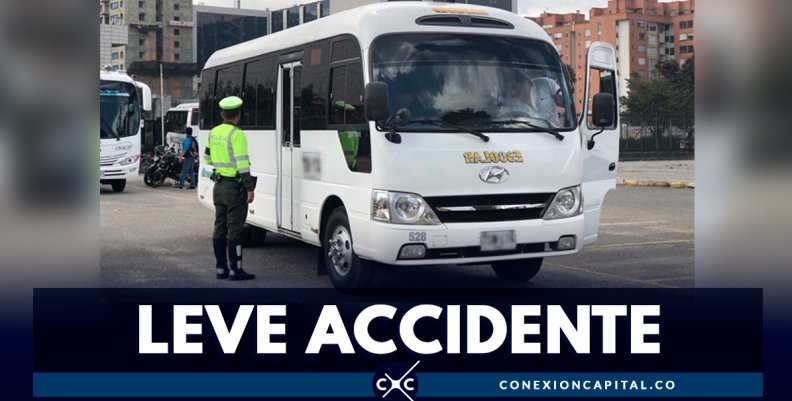 Accidente entre ruta escolar y motocicleta en el sur de Bogotá deja 13 lesionados Accidente entre ruta escolar y motocicleta en el sur de Bogotá deja 13 lesionados