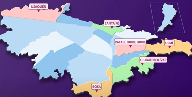 Localidades afectadas por lluvias Localidades afectadas por lluvias