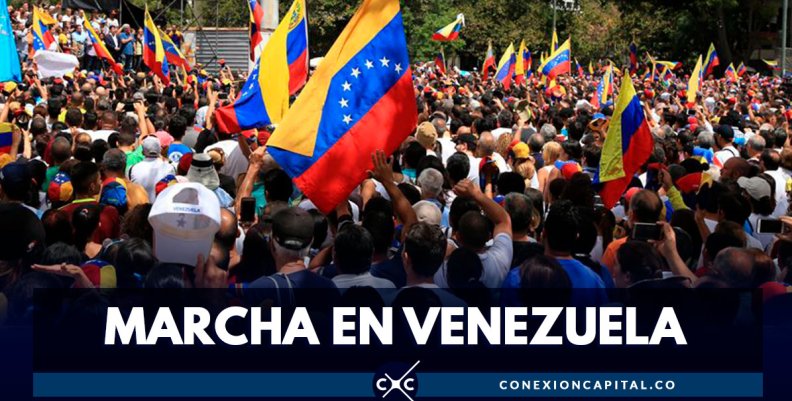 Juan Guaidó convocó a marchas en Venezuela para este martes Juan Guaidó convocó a marchas en Venezuela para este martes